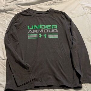 Under Armour Men's Dark Gray Long Sleeve Tee